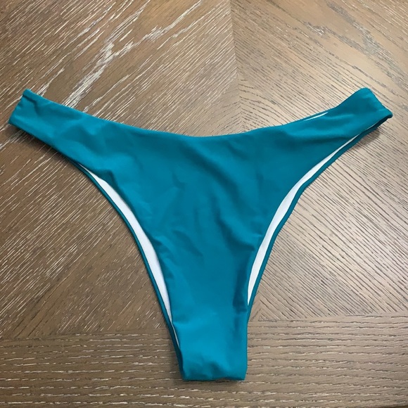 SHEIN teal triangle bikini 2 piece set swimsuit - Picture 10 of 17